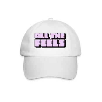 Toutes les sensations - Casquette classique - blanc/blanc - Devant
