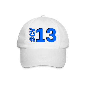 CV13-KARTON - Baseballkappe - Weiß/Weiß - Vorne