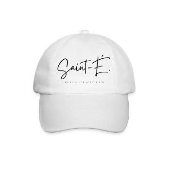 Saint-étienne - gift - hollywood - Baseball Cap - white/white - Front
