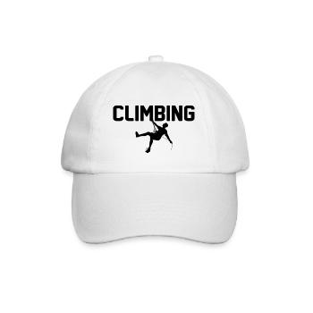 Climbing - Baseball Cap - white/white - Front