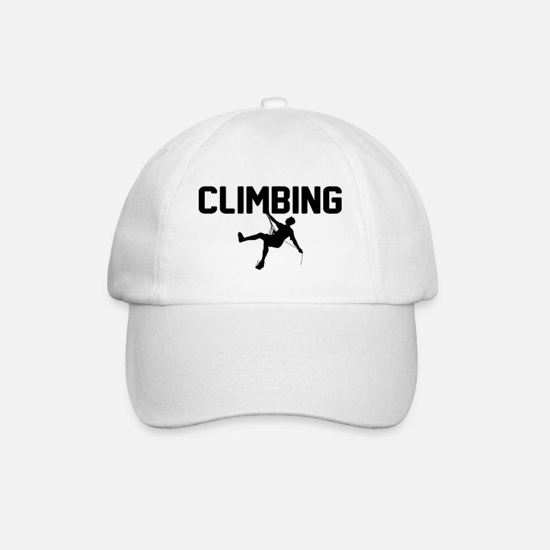 Climbing - Baseball Cap - white/white