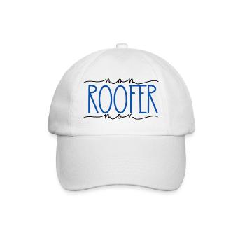 Couvreur Fier Maman Cadeau mignon - Casquette classique - blanc/blanc - Devant
