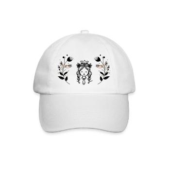 Logo de l’atelier Rêves d’enfants - Casquette classique - blanc/blanc - Devant