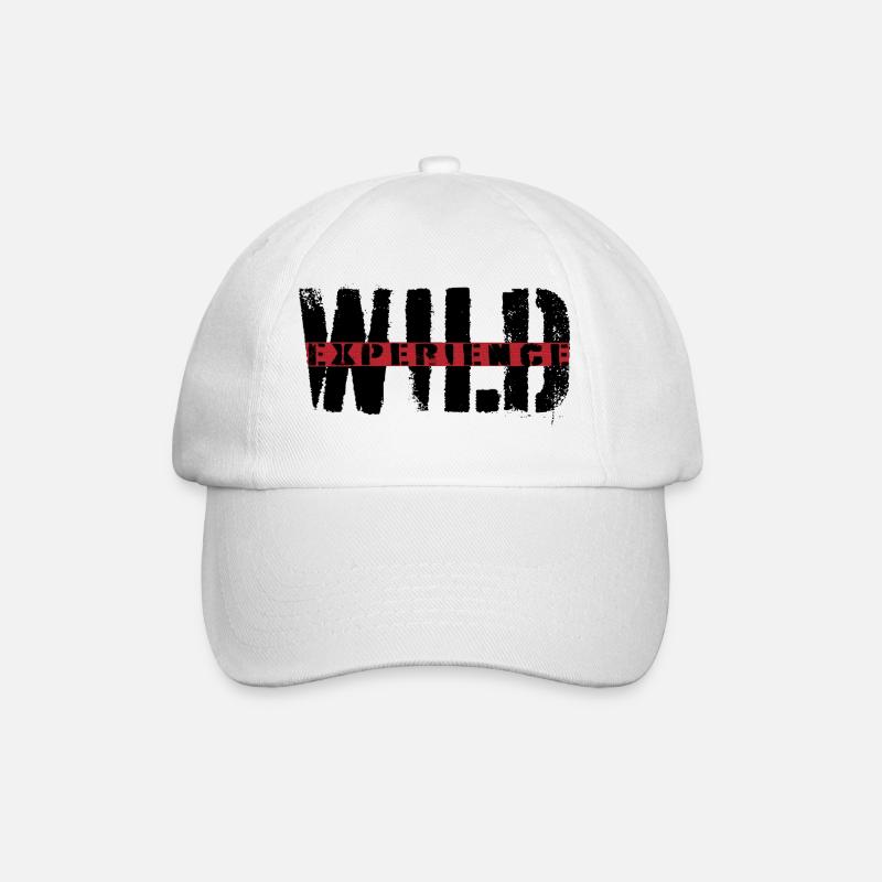 Wild Experience - Baseballkappe - Weiß/Weiß