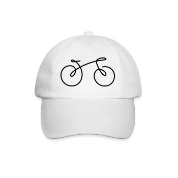 Bicycle Line - Baseball Cap - white/white - Front