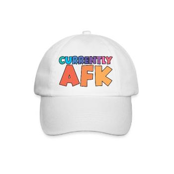 Actuellement Afk - Casquette classique - blanc/blanc - Devant
