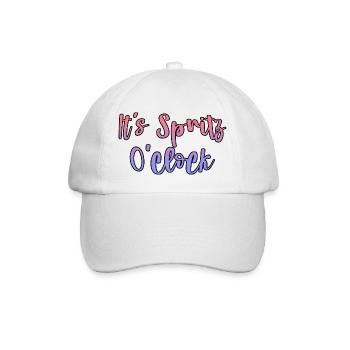 It's Spritz O'clock - Baseball Cap - white/white - Front