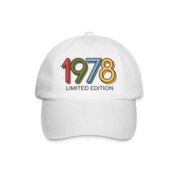 Vintage 1978 Limited Edition - Baseball Cap - white/white - Front