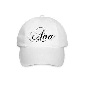 Ava - Baseball Cap - white/white - Front