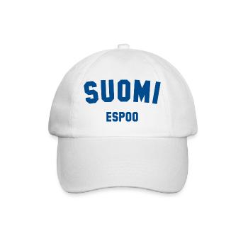ESPOO Suomi Finlande - Casquette classique - blanc/blanc - Devant