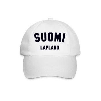 LAPLAND Suomi Lapland Finland - Baseball Cap - white/white - Front