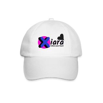 BT. -Xiara - Follow your Heart - Baseballkappe - Weiß/Weiß - Vorne