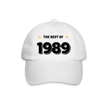 Best of 1989 - Baseball Cap - white/white - Front