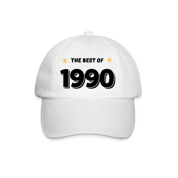 Das Beste von 1990 - Baseballkappe - Weiß/Weiß - Vorne