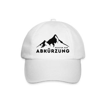MEISTER DER ABKÜRZUNG - Baseballkappe - Weiß/Weiß - Vorne