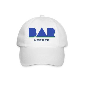 Bar Keeper - Team Member - Staff - Crew - Baseball Cap - white/white - Front