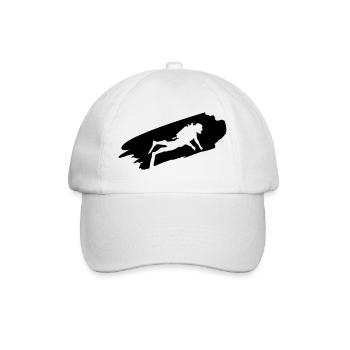 Taucher - Tauchen - Tauch Geschenke - Baseballkappe - Weiß/Weiß - Vorne