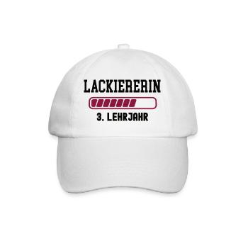 Apprentissage de peintre en 3e année d’apprentissage de peintre - Casquette classique - blanc/blanc - Devant