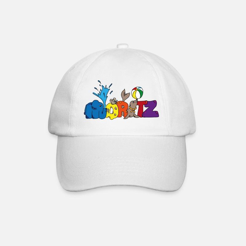 Moritz dans le cirque - Casquette classique - blanc/blanc