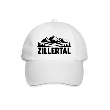 Zillertal - Souvenir Design - Casquette classique - blanc/blanc - Devant