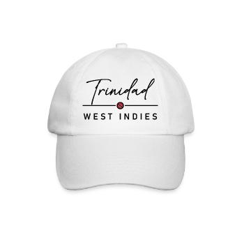 Trinidad and Tobago - West Indies - Caribbean - Baseball Cap - white/white - Front