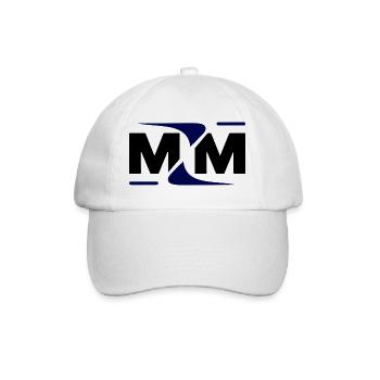 MYM Monogram: Bold Swoosh Edition - Baseball Cap - white/white - Front