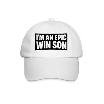 Fils de la victoire épique - Casquette classique - blanc/blanc - Devant