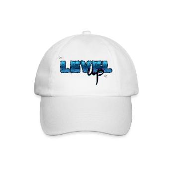 Level Up, Birthday - Baseball Cap - white/white - Front