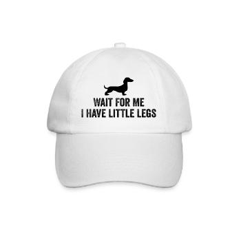 Meilleur cadeau de propriétaire de chien Maman Père Teckel - Casquette classique - blanc/blanc - Devant