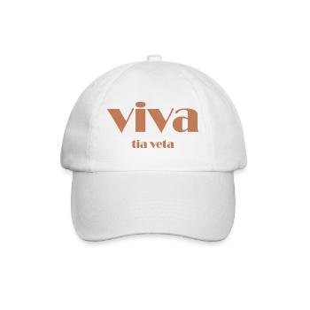 Viva Tia Veta - Baseball Cap - white/white - Front