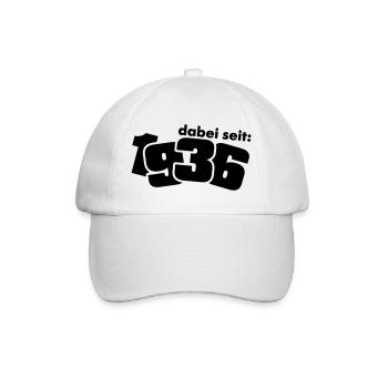 Engagé en 1936 - Casquette classique - blanc/blanc - Devant