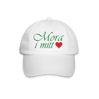 Mora dans mon cœur - Casquette classique - blanc/blanc - Devant