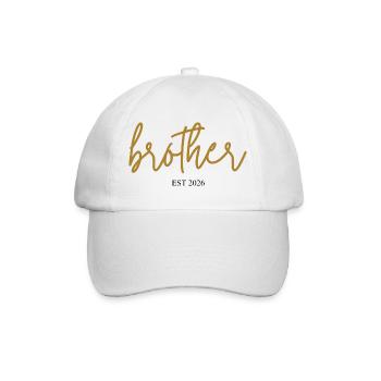 Brother Est 2026 - Baseball Cap - white/white - Front