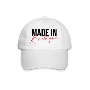 Made in Bretagne - Casquette classique - blanc/blanc - Devant