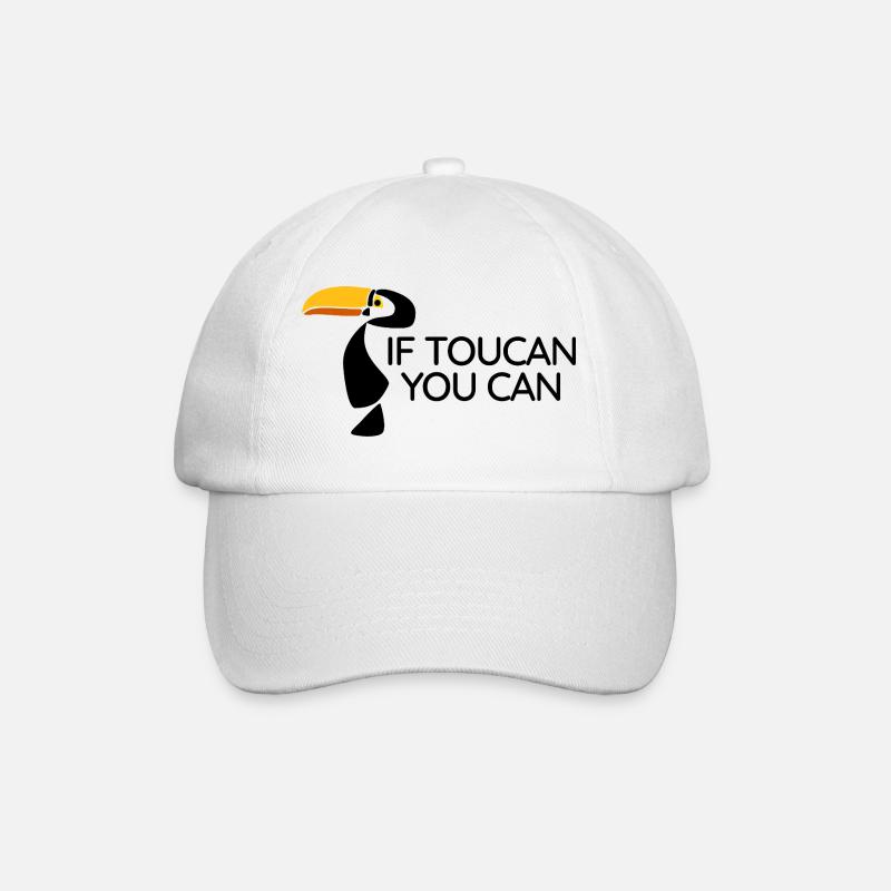 Toucan - Tu peux - Casquette classique - blanc/blanc