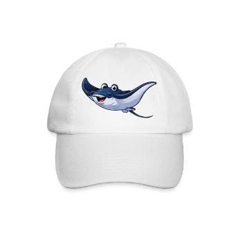 Joyeux dessin animé Blue Ray - Casquette classique - blanc/blanc - Devant