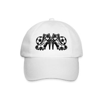 Chaussures de football Talons hauts de football - Casquette classique - blanc/blanc - Devant