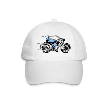 cycliste - Casquette classique - blanc/blanc - Devant