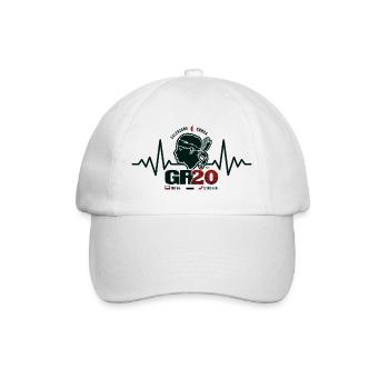 GR20 randonnée Corse trekking - Casquette classique - blanc/blanc - Devant