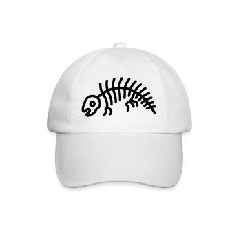 Dinosaur Bone - Baseball Cap - white/white - Front