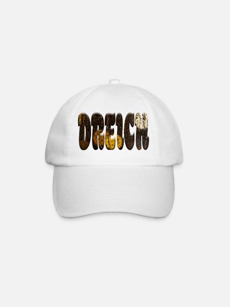 Dreich - Baseball Cap - white/white