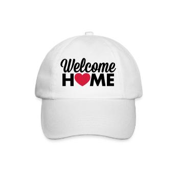 Coeur de Welcome Home - Casquette classique - blanc/blanc - Devant