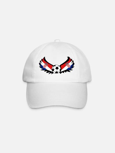 Soccer Croatia - Baseball Cap - white/white