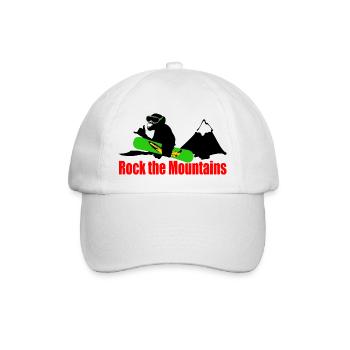 roche des montagnes - Casquette classique - blanc/blanc - Devant