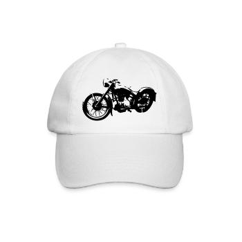 Simson AWO Touren - Baseballkappe - Weiß/Weiß - Vorne