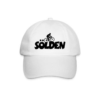 Sölden Mountainbike - Baseballkappe - Weiß/Weiß - Vorne