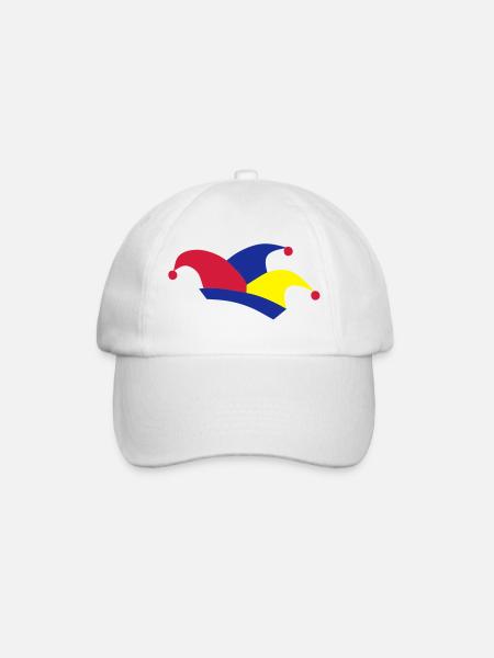 karneval - Baseballkappe - Weiß/Weiß