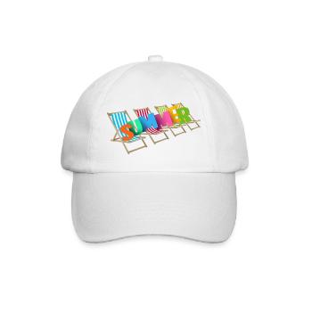 été - Casquette classique - blanc/blanc - Devant