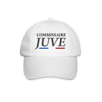 Commissaire Juve - Casquette classique - blanc/blanc - Devant