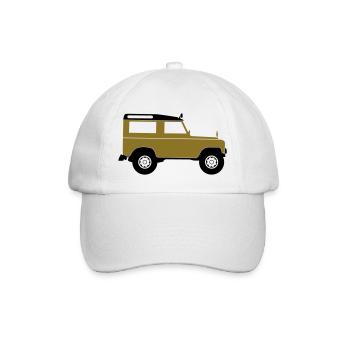 Sports Utility Vehicle SUV - Casquette classique - blanc/blanc - Devant